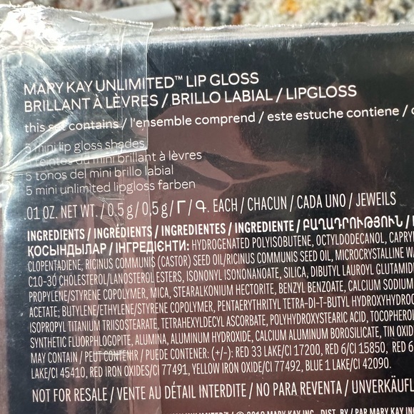 MARY KAY UNLIMITED LIP GLOSS PACK - Picture 4 of 5